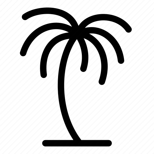 Palm, tree, plant, nature, island, beach, holiday icon - Download on Iconfinder
