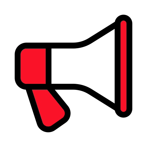 Megaphone, announcement, loudspeaker, public, address, amplification icon - Download on Iconfinder