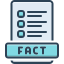 facts, information, evidence, veracity, factuality, certitude, details 
