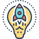 ideas, concepts, thoughts, conceptions, innovation, invention, brainchild