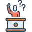 questioning, interrogation, inquiry, interpellation, catechize, hand rise, question arise 