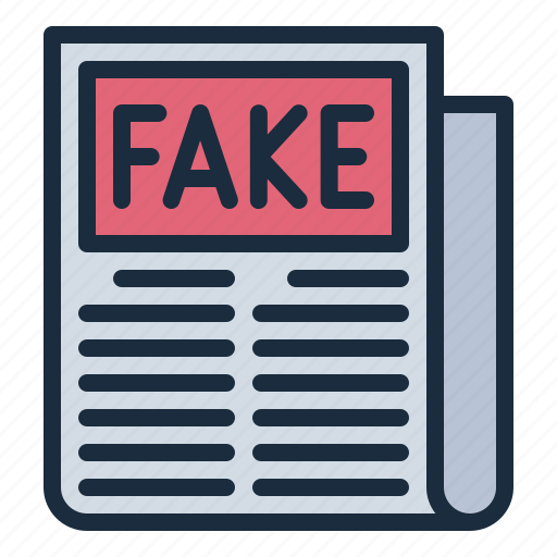 Fake, news, hoax, newspaper, journalism, press icon - Download on Iconfinder
