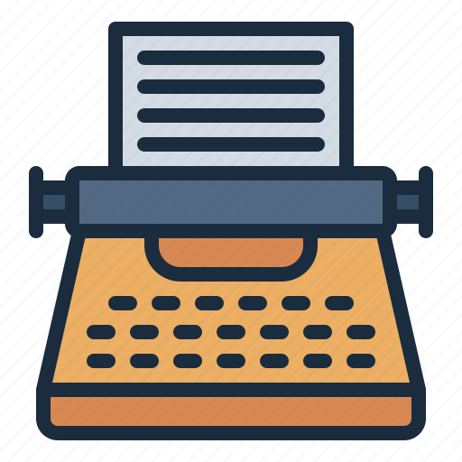 Typewriter, writer, journalist, news, journalism, press icon - Download on Iconfinder