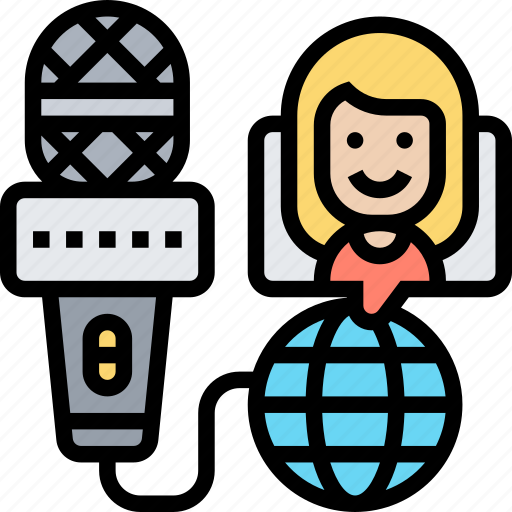 Microphone, interview, recording, speech, audio icon - Download on Iconfinder