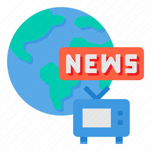 News, report, global, breaking, television icon - Download on Iconfinder