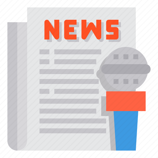 Report, article, news, journal, microphone icon - Download on Iconfinder