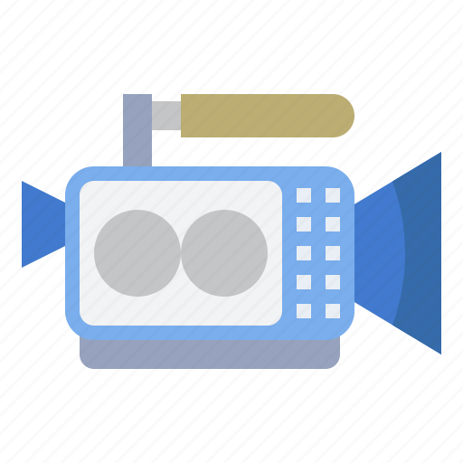 Video, recorder, multimedia, reporter, broadcasting icon - Download on Iconfinder