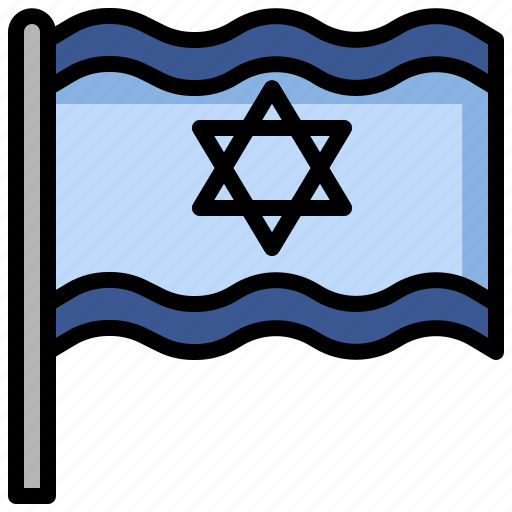 Cultures, flag, flags, israel, jewish, star icon - Download on Iconfinder