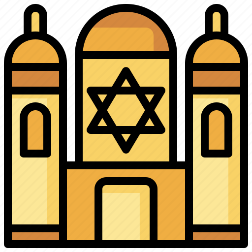 Architecture, city, faith, jewish, religion, synagogue, worship icon - Download on Iconfinder