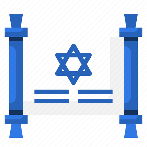 Judaism, israel, hebrew, jewish, scroll icon - Download on Iconfinder