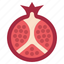 food, fruit, pomegranate