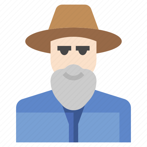 Beard, faith, hat, rabbi icon - Download on Iconfinder