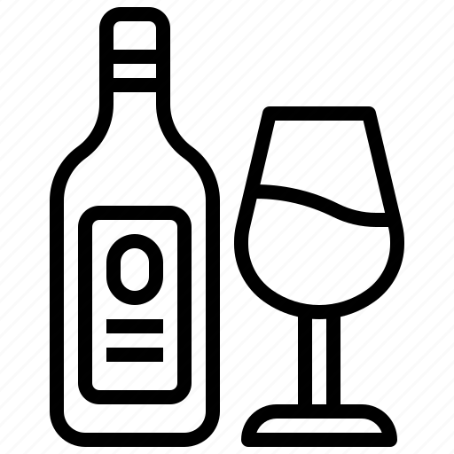 Alcohol, and, drink, food, glasses, restaurant, wine icon - Download on Iconfinder