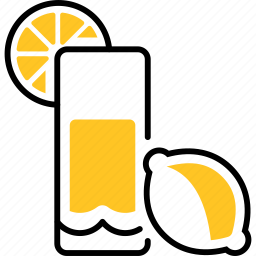 Lemon, juice, drink, citrus, glass icon - Download on Iconfinder