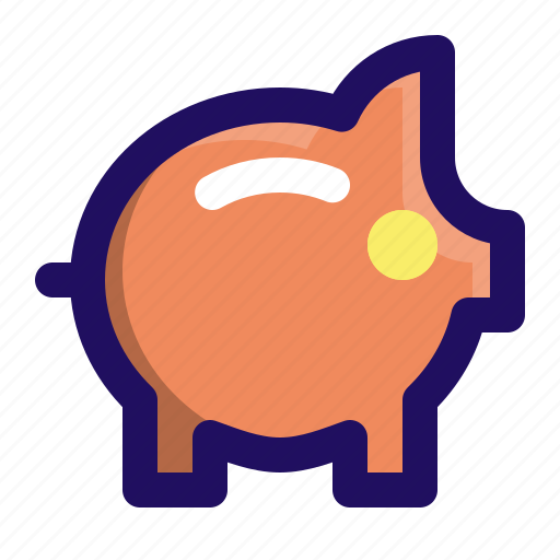 Bank, finance, pig, piggy, saving icon - Download on Iconfinder
