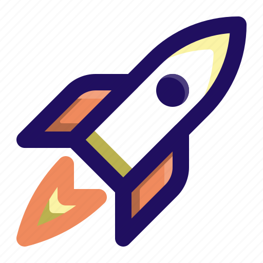 Launch, rocket, ship, space, spacecraft icon - Download on Iconfinder