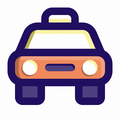 Cab, drive, public, taxi, transport, vehicle icon - Download on Iconfinder