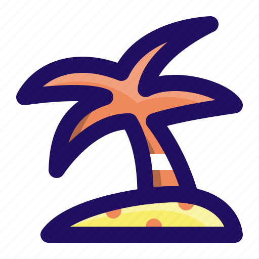 Island, summer, travel, tropical, tropics, vacation icon - Download on Iconfinder