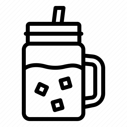 Milkshake, drink, milk, dessert, glass, beverage, yogurt icon - Download on Iconfinder
