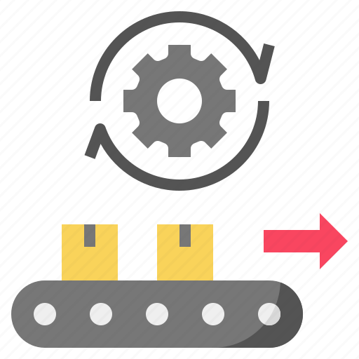 Automated, automatic, factory, machine, production icon - Download on Iconfinder