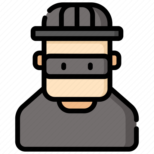 Burglar, crime, criminal, justice, law, robber, thief icon - Download on Iconfinder