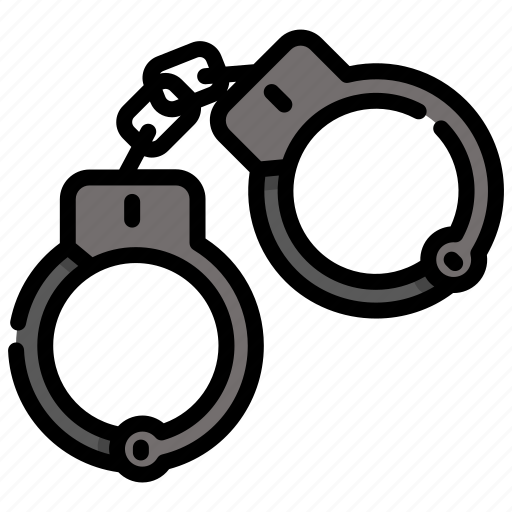 Crime, handcuffs, justice, law, legal, officer, police icon - Download on Iconfinder