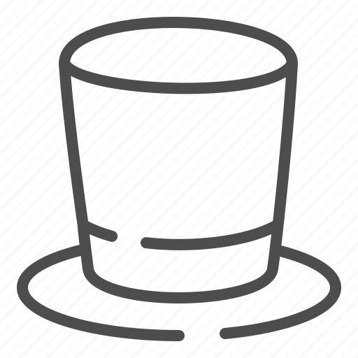Cylinder, top, head, hat, cap, headwear, clothes icon - Download on Iconfinder