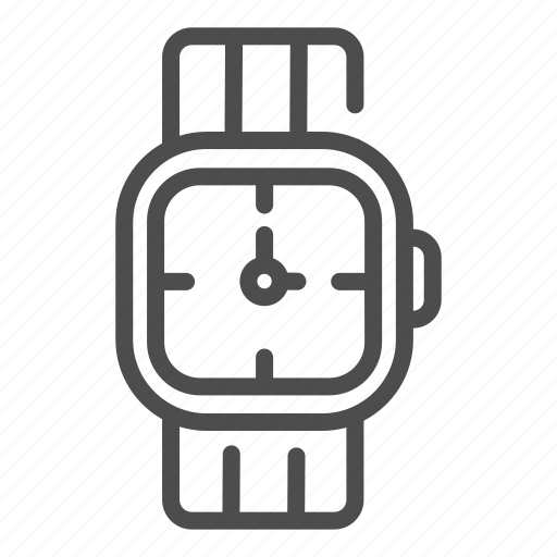 Watch, clock, wrist, hand, belt, time, arm icon - Download on Iconfinder