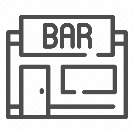 Bar, pub, beer, house, signboard, door, window icon - Download on Iconfinder