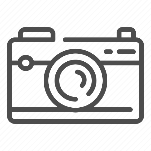 Camera, photo, lens, retro, button, analog icon - Download on Iconfinder