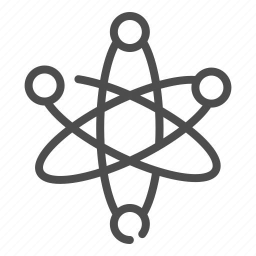 Atom, proton, science, physics, core icon - Download on Iconfinder
