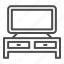 television, screen, video, multimedia, device, display, stand 