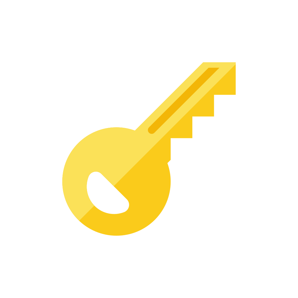 Flat key. Значок ключа. Ключ желтый. Значок желтого ключика. Ключ Flat.
