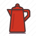 boil, coffee, coffee pot, hot water, kettle, pot, tea