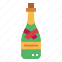 alcohol, bottle, champagne, drink