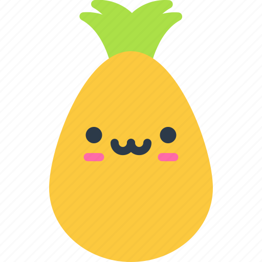 Food, fresh, fruit, nature, pineapple icon - Download on Iconfinder