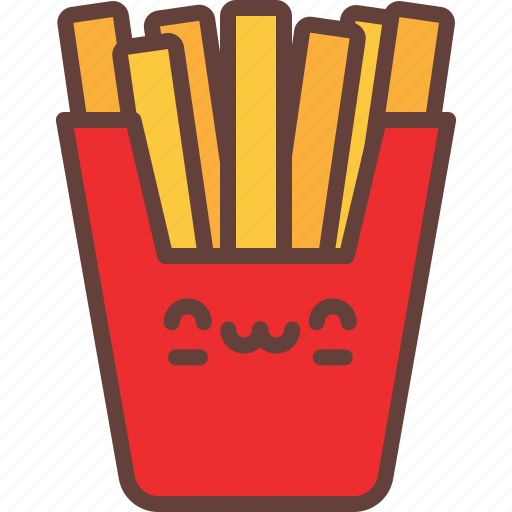 Chips, fast, french, fry, potato icon - Download on Iconfinder
