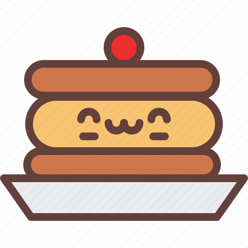 Bakery, breakfast, cake, eat, pancakes icon - Download on Iconfinder