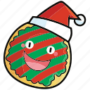bread, bakery, food, sweet, kawaii, christmas, decoration, xmas