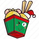 noodle, food, kawaii, christmas, restaurant, xmas, meal, decoration