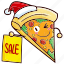 pizza, sale, christmas, xmas, discount, decoration, kawaii, cute 