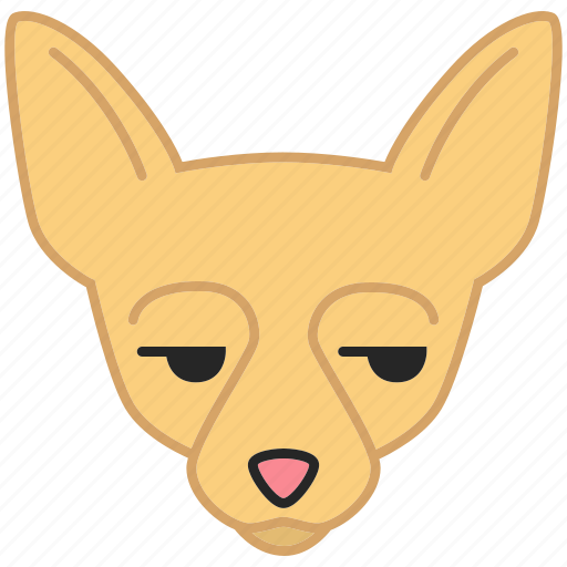 Chihuahua, chihuahua icon, dog, kawaii icon - Download on Iconfinder