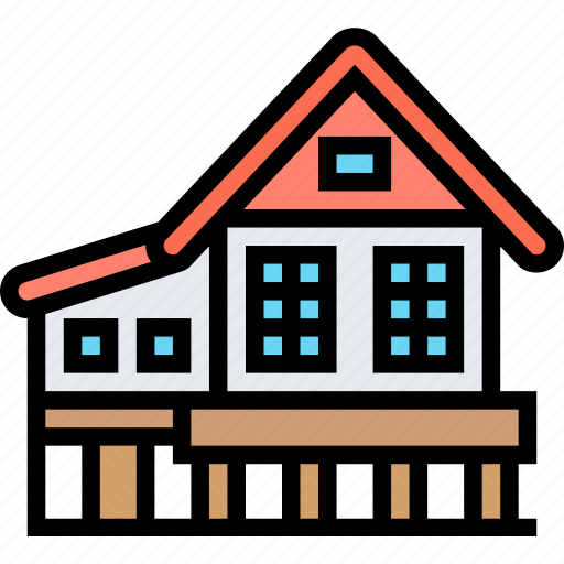 House, home, residential, cabin, lodge icon - Download on Iconfinder