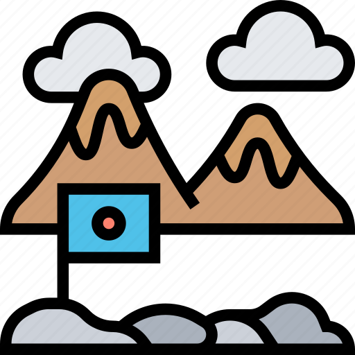 Mountain, forest, landscape, kazakhstan, travel icon - Download on Iconfinder