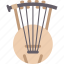 nyatiti, string, musical, instrument, folk