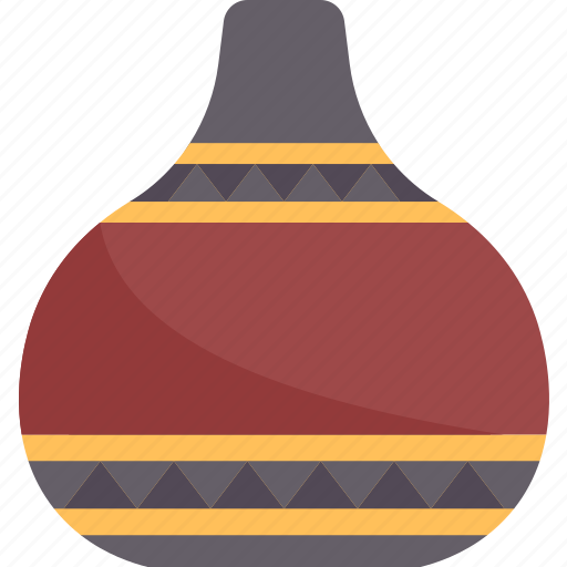 Bowl, pot, ethnic, painted, handicraft icon - Download on Iconfinder