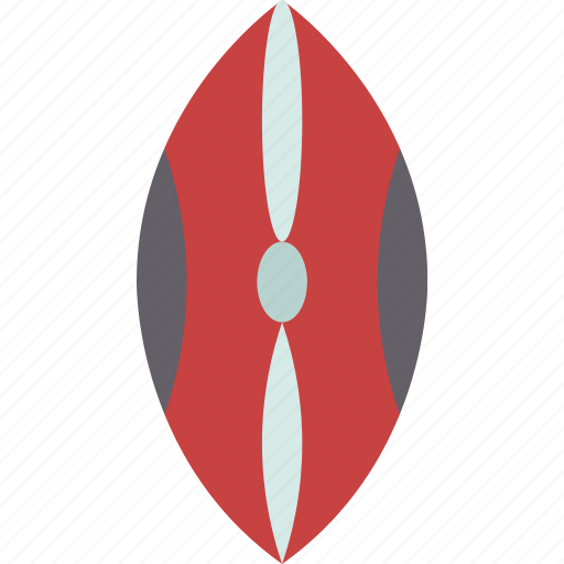 Shield, tribal, defense, warrior, kenya icon - Download on Iconfinder