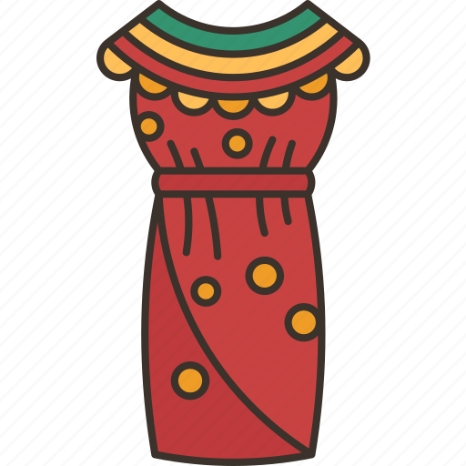 Clothes, woman, ethnic, kenyan, costume icon - Download on Iconfinder