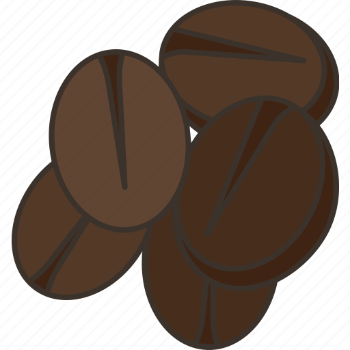 Coffee, beans, roasted, caffeine, espresso icon - Download on Iconfinder