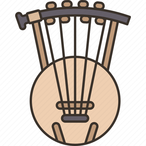 Nyatiti, string, musical, instrument, folk icon - Download on Iconfinder